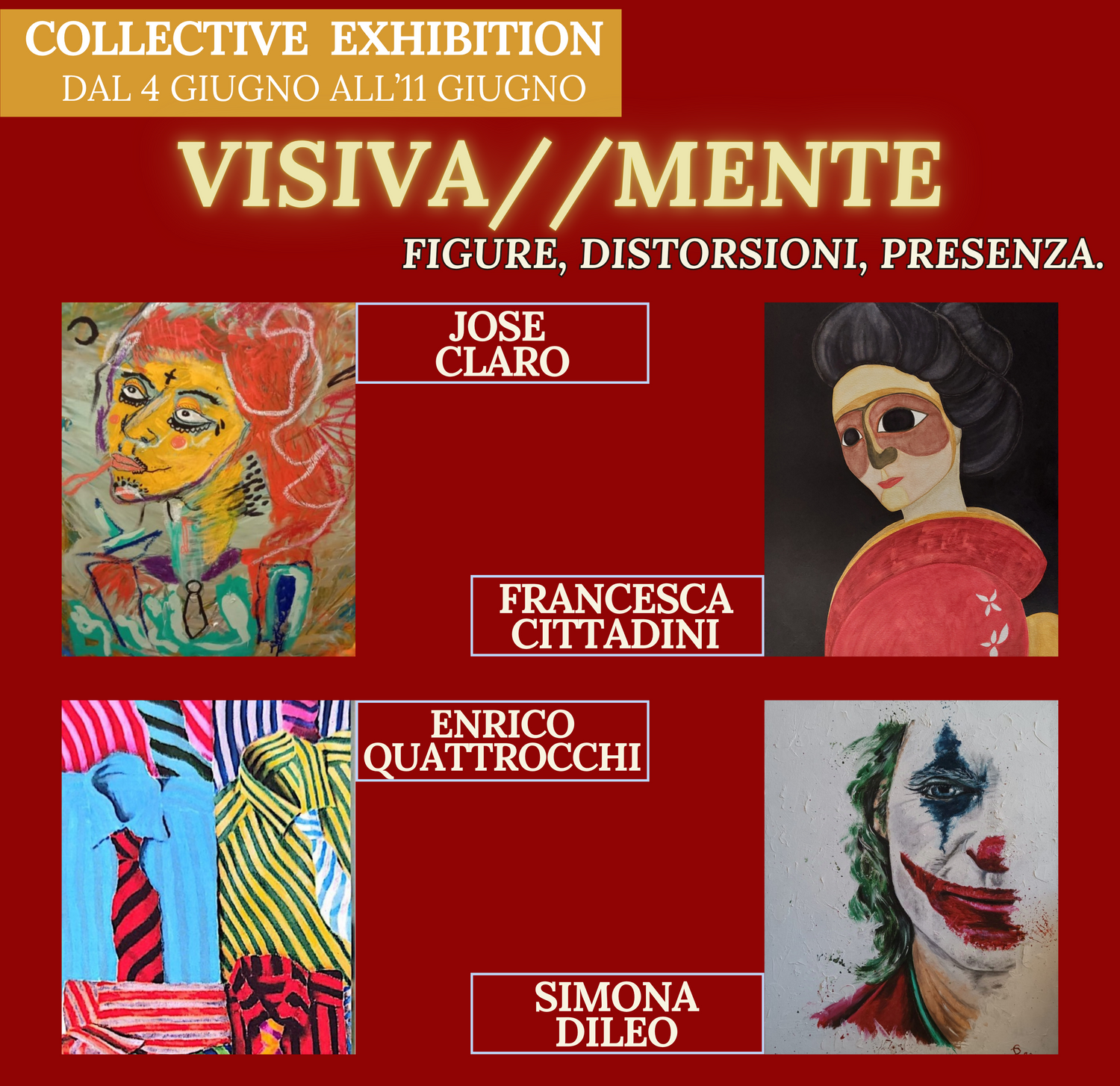 Visiva//Mente - Figure, Distorsioni, Presenza